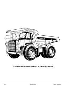Manual de Taller Komatsu HD785-5 y HD785-5LC Camión de Volquete - GSBM006101 - Descarga PDF