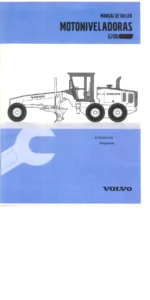 Manual de Taller Volvo G700B Motoniveladoras G710B a G780B - Edición 2 PDF