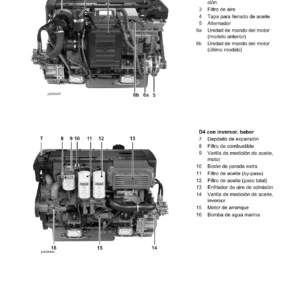 Manual de Taller Volvo Penta D4 D6 Grupos 20-26 – Motores Diesel Marinos