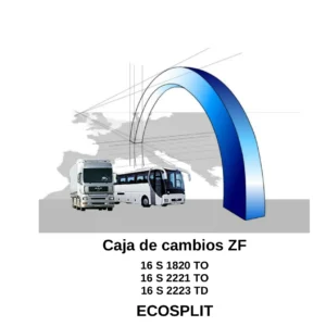 Manual de Transmisión MAN ZF 16 S 1820 TO a 16 S 2223 TD ECOSPLIT - Formación de Servicio