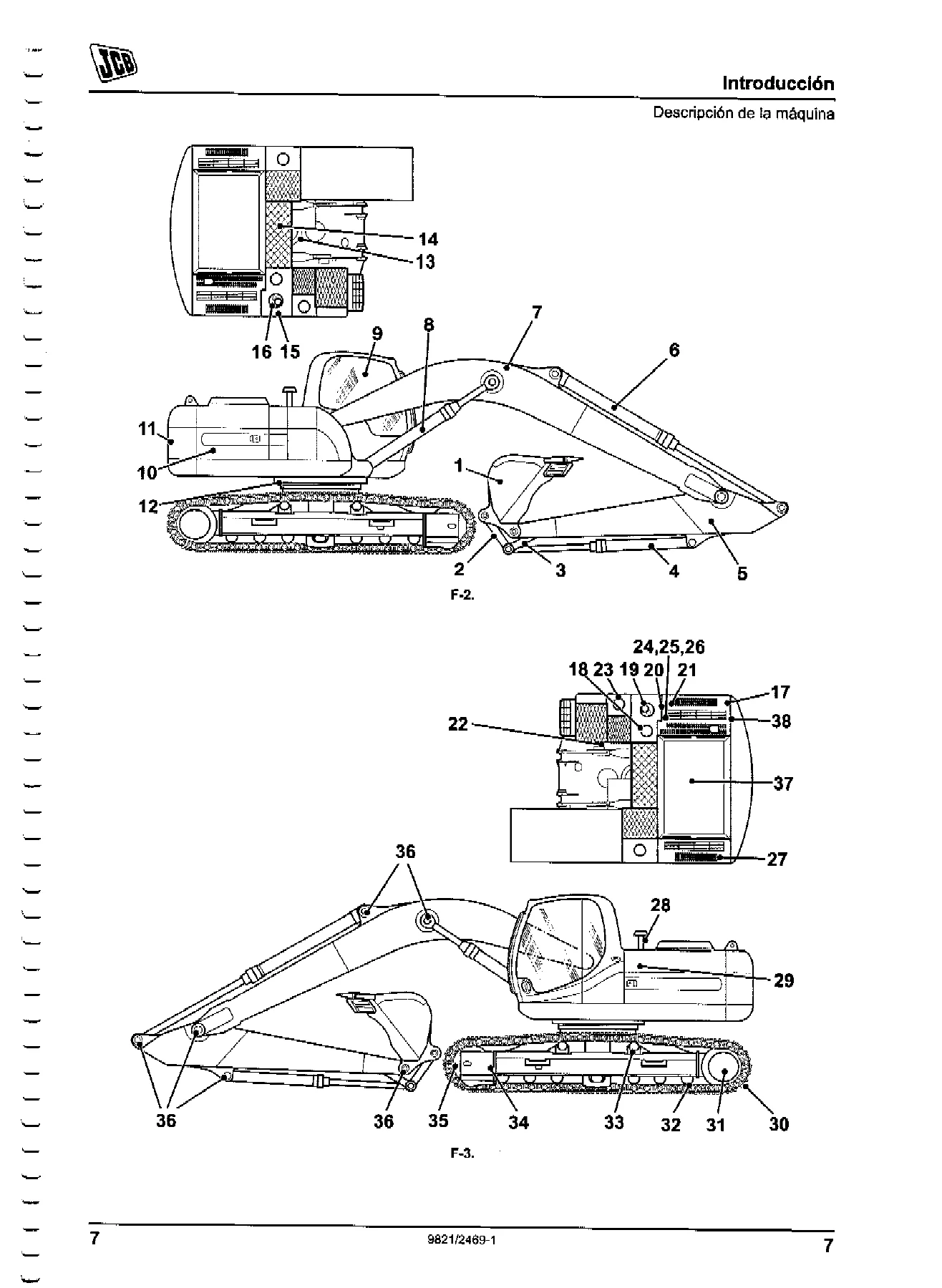 Manual del Operador JCB Excavadoras sobre Orugas Serie JS115 JS130 JS145 JS160 JS180 JS200 JS210 JS220 - Edición en Español PDF - Image 2