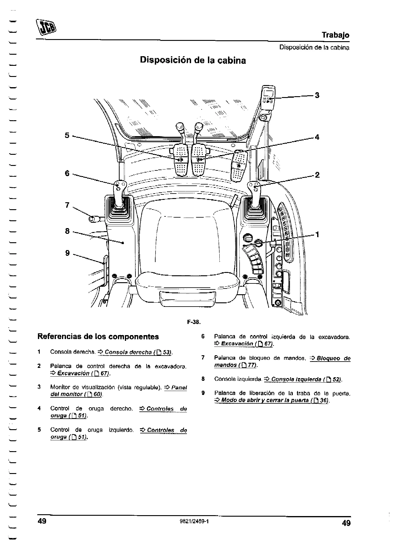 Manual del Operador JCB Excavadoras sobre Orugas Serie JS115 JS130 JS145 JS160 JS180 JS200 JS210 JS220 - Edición en Español PDF - Image 3