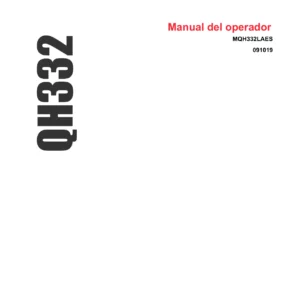 Manual del Operador Sandvik QH332 - Trituradora de Cono Móvil Sobre Orugas en Español [MQH332LAES] PDF