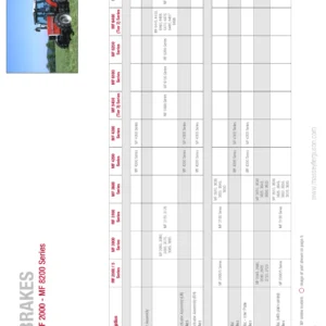 Massey Ferguson MF 35 to MF 8200 Tractor Parts Catalogue 2012 – A2220.13