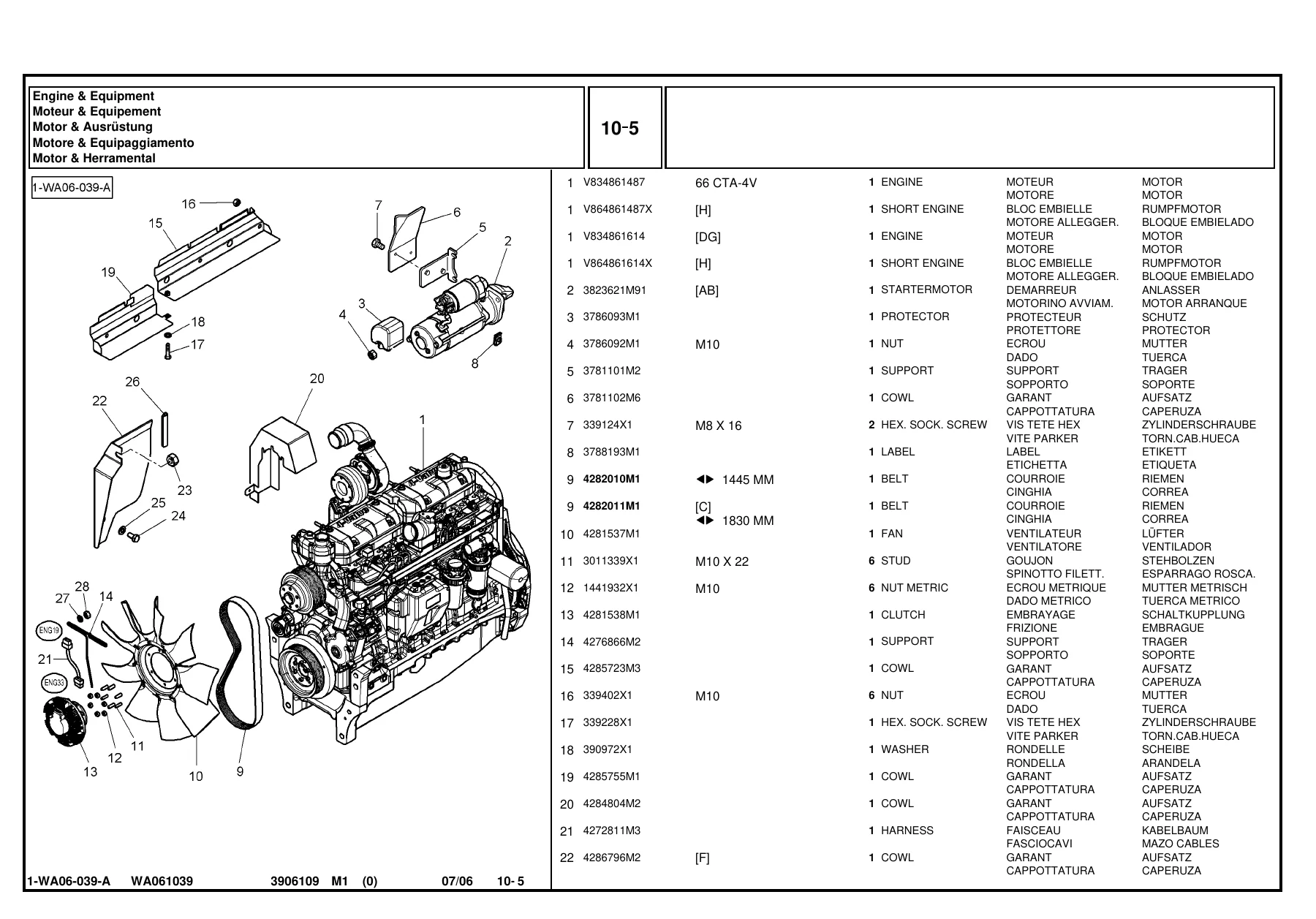 Massey Ferguson MF 6495 Dyna-6 Parts Catalog 3906109M1 Illustrated PDF - Image 2