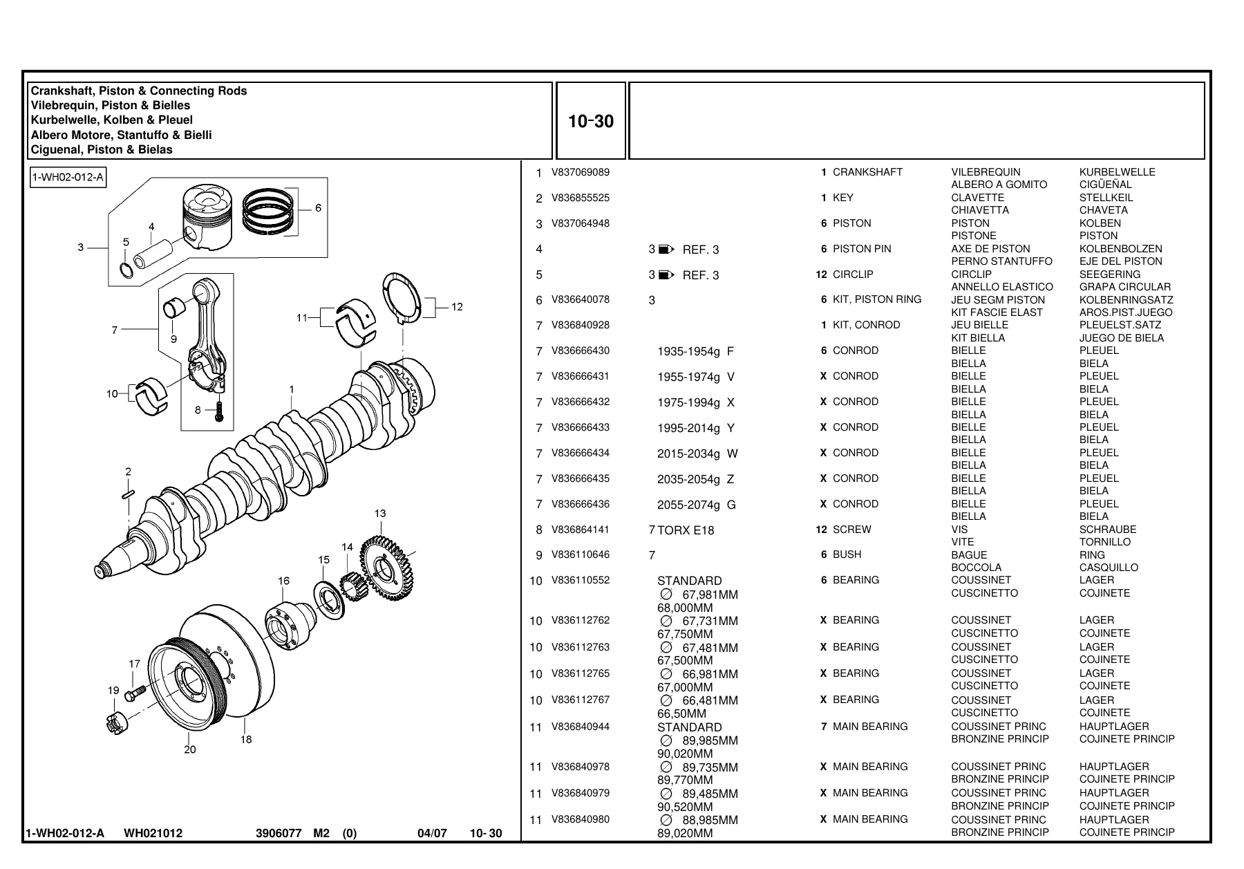 Massey Ferguson MF 6499 Tractor Parts Catalog 2007 - Illustrated PDF Manual - Image 3