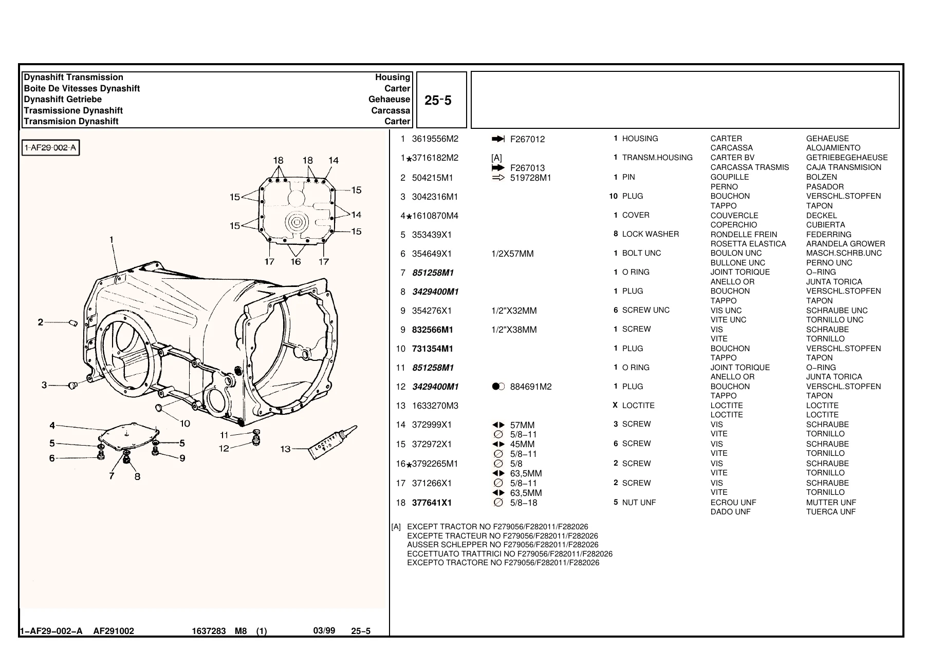 Massey Ferguson MF 8130 Tractor Parts Catalog Manual 1637283M8 PDF - Image 3