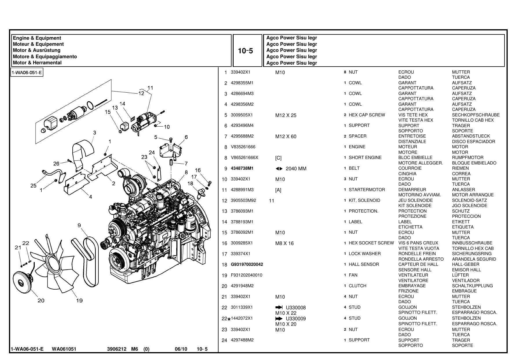 Massey Ferguson MF 8670 Dyna-VT Tractor Parts Catalog 3906212M6 - Image 2