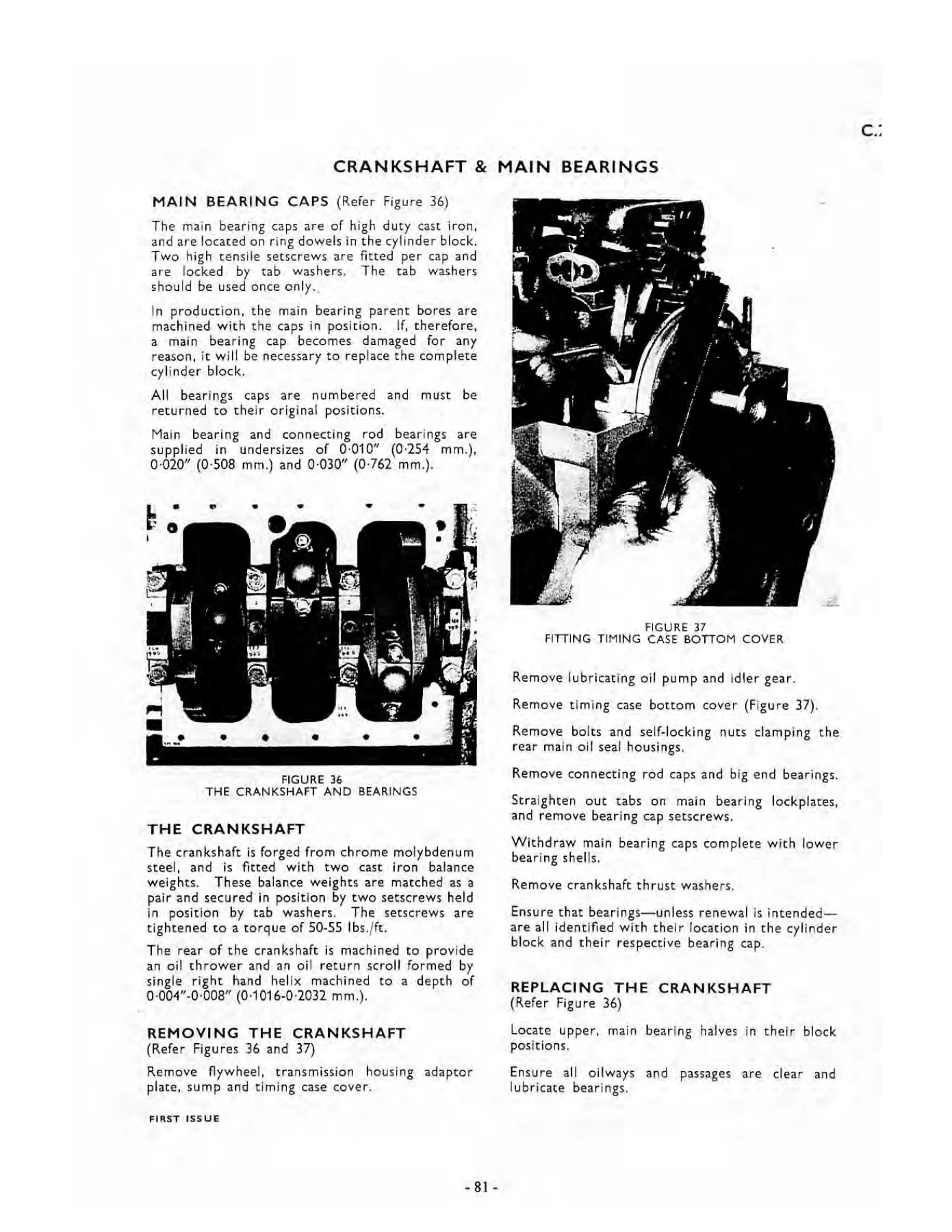 Massey Ferguson MF35 FE-35 Tractor Workshop Service Manual - PDF Download - Image 3