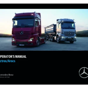 Mercedes-Benz Actros and Arocs Trucks 2024 Operator's Manual