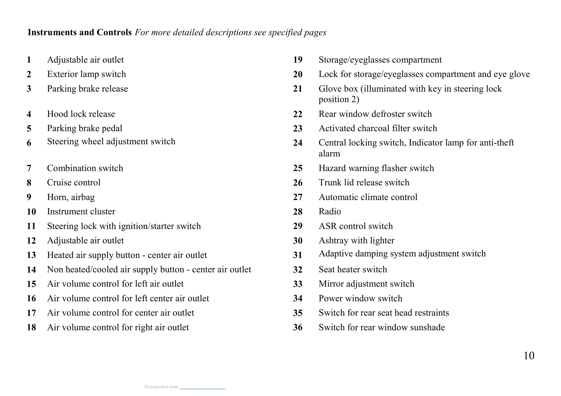Mercedes-Benz S320 S420 S500 W140 Operator's Manual PDF - Image 2