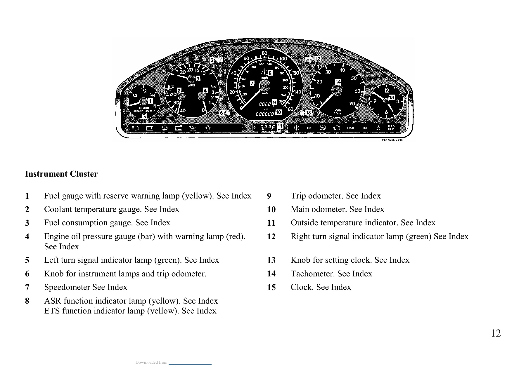 Mercedes-Benz S320 S420 S500 W140 Operator's Manual PDF - Image 3