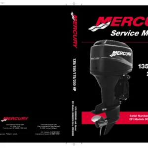 Mercury 135 150 175 200 HP Outboard Service Manual 90-878079R01 PDF