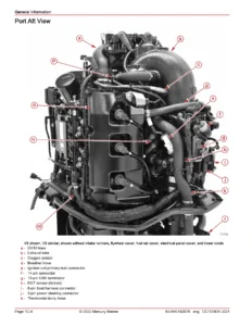Mercury Marine V6 175-225hp & V8 200-300hp FourStroke CMS Outboard Service Manual