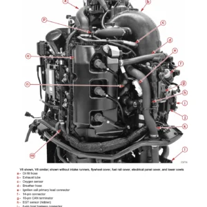 Mercury Marine V6 175-225hp & V8 200-300hp FourStroke CMS Outboard Service Manual