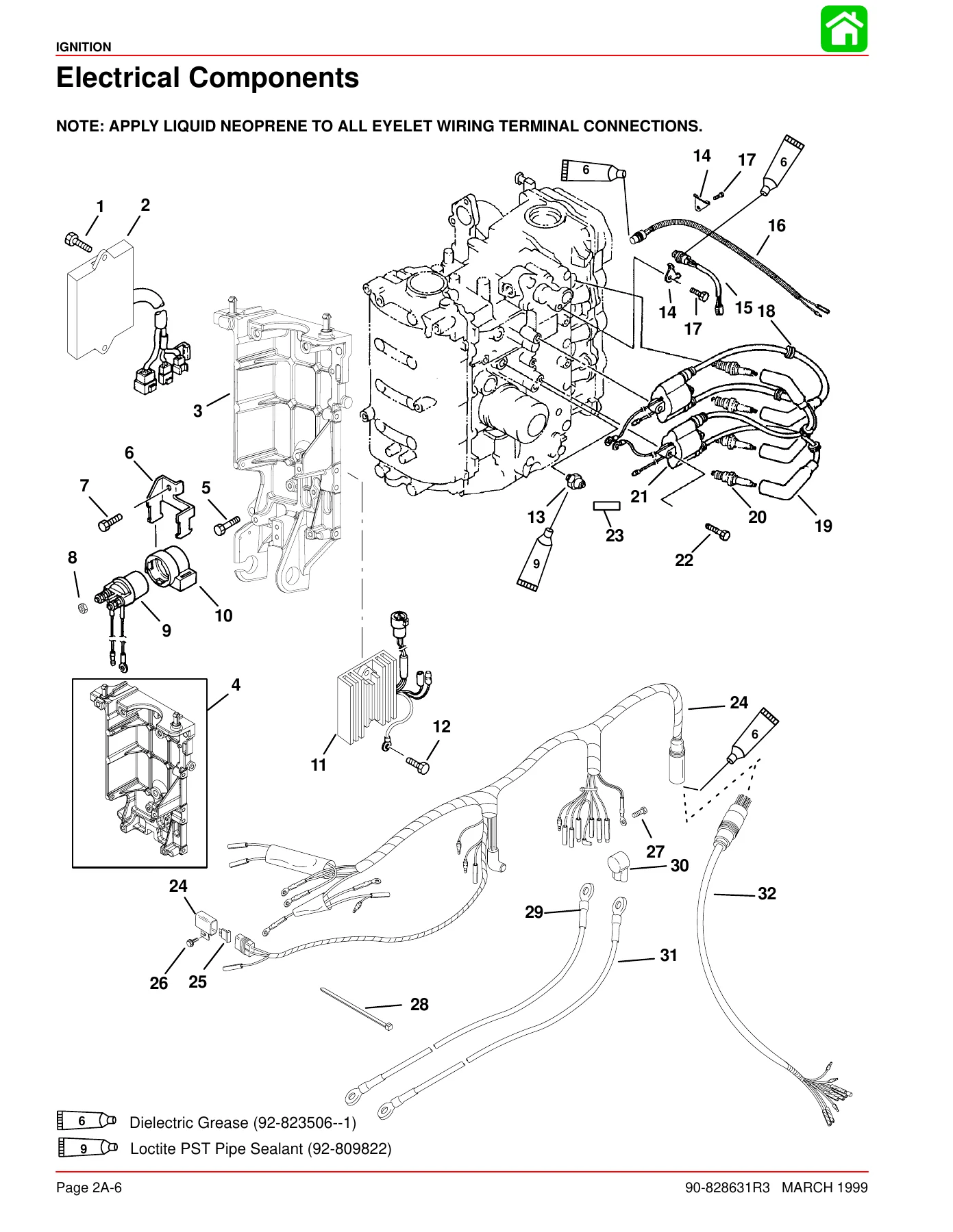 Mercury Mariner 40 45 50 HP 4-Stroke Outboard Service Manual 1999 - 50 Bigfoot Repair PDF - Image 2