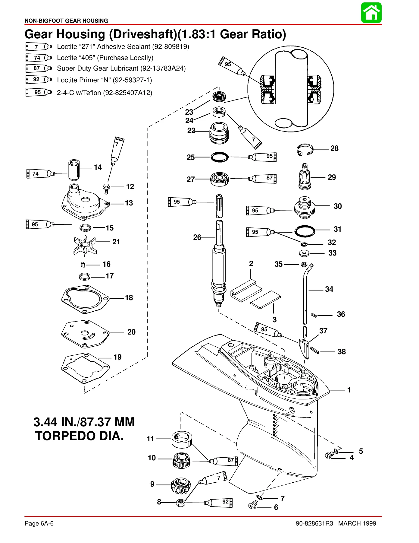 Mercury Mariner 40 45 50 HP 4-Stroke Outboard Service Manual 1999 - 50 Bigfoot Repair PDF - Image 3