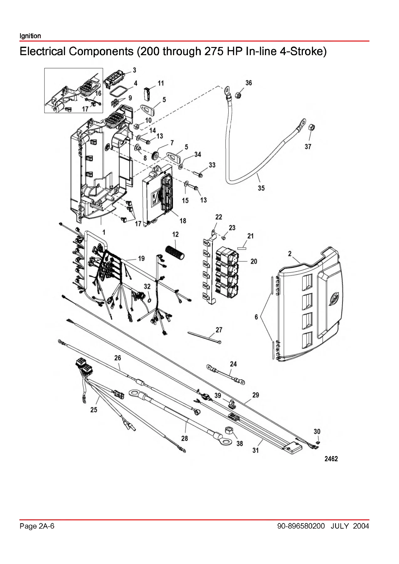 Mercury Verado 200 225 250 275 2005 Service Manual - July 2004 - Image 3