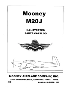 Mooney M20J Illustrated Parts Catalog - 2003 Edition (PDF)