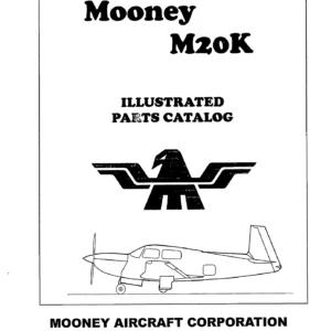 Mooney M20K Illustrated Parts Catalog 1998 - IPC Manual PDF Download
