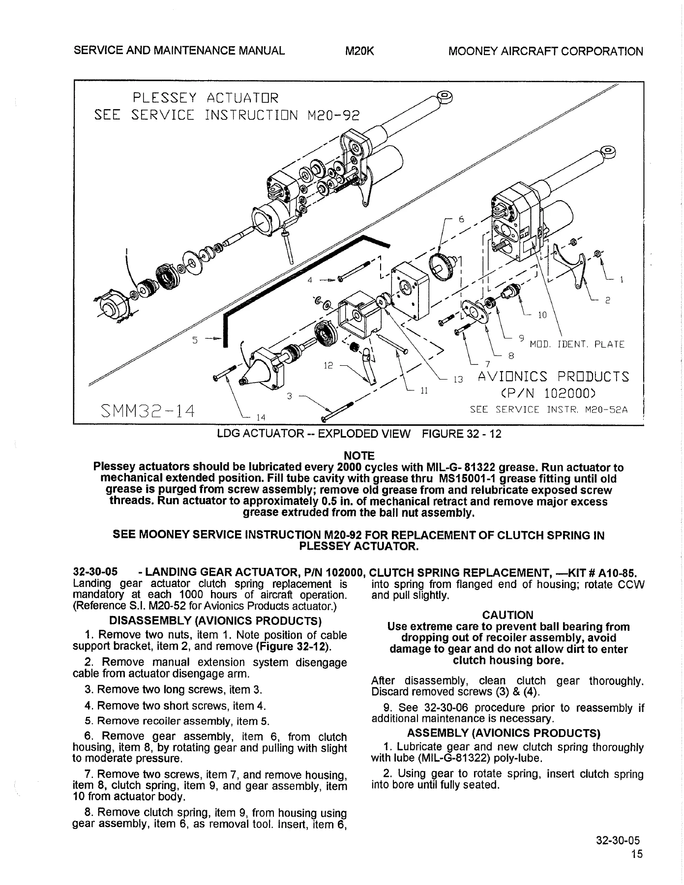 Mooney M20K Service and Maintenance Manual MAN134 Rev B - 1997-2014 PDF - Image 3