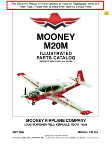 Mooney M20M Illustrated Parts Catalog 1994-2006 - PDF Download