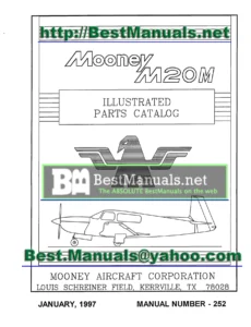 Mooney M20M Series Aircraft Illustrated Parts Catalog (S/N 27-0001 Thru 27-TBA)