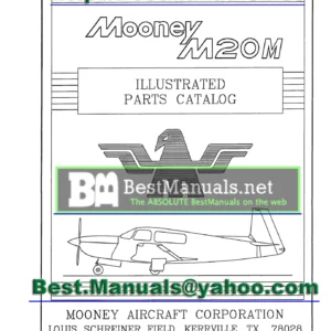 Mooney M20M Series Aircraft Illustrated Parts Catalog (S/N 27-0001 Thru 27-TBA)