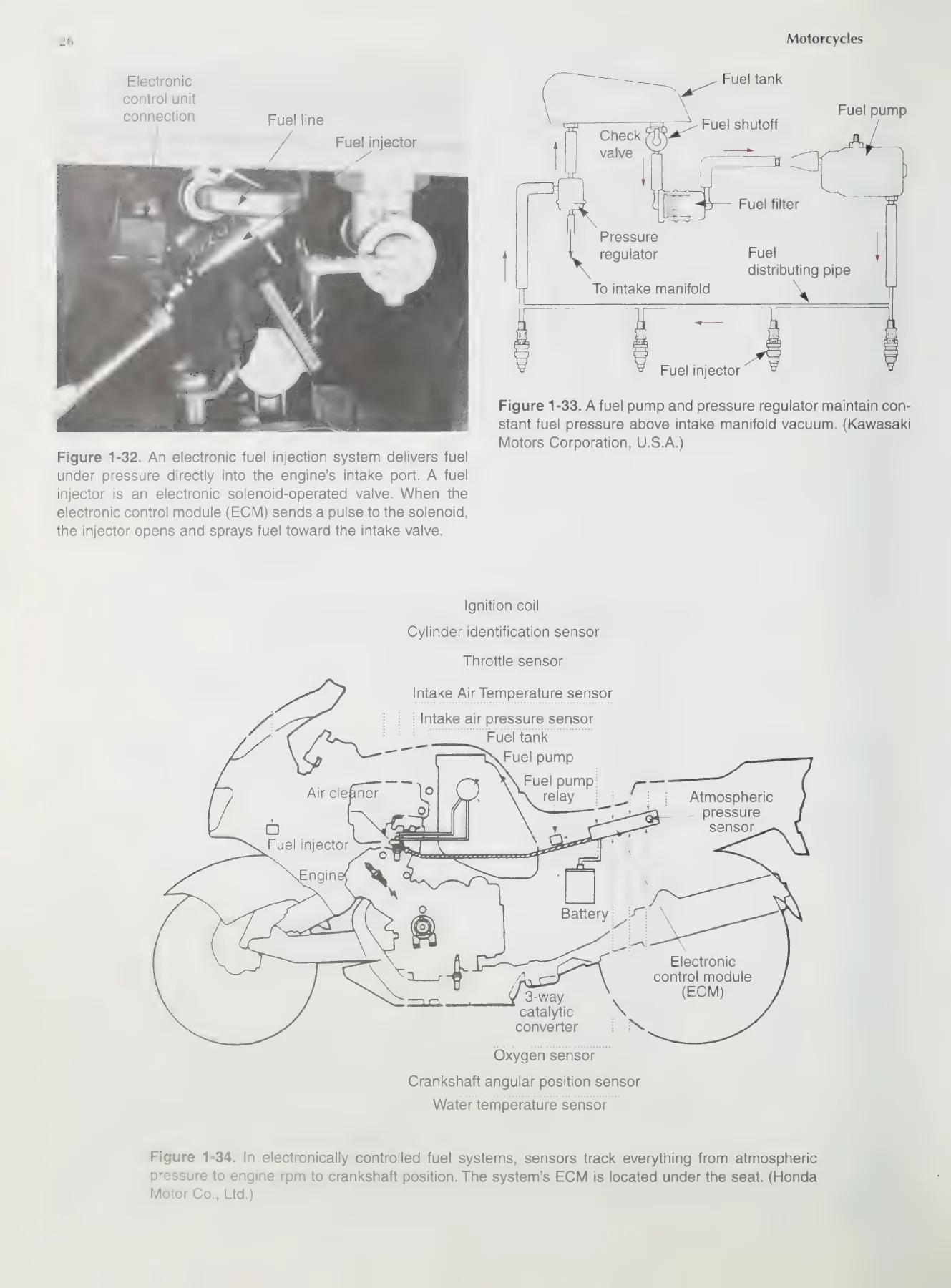 Motorcycles Fundamentals, Service and Repair 3rd Edition 1999 - Motorcycle, ATV & Scooter Repair Textbook PDF - Image 2