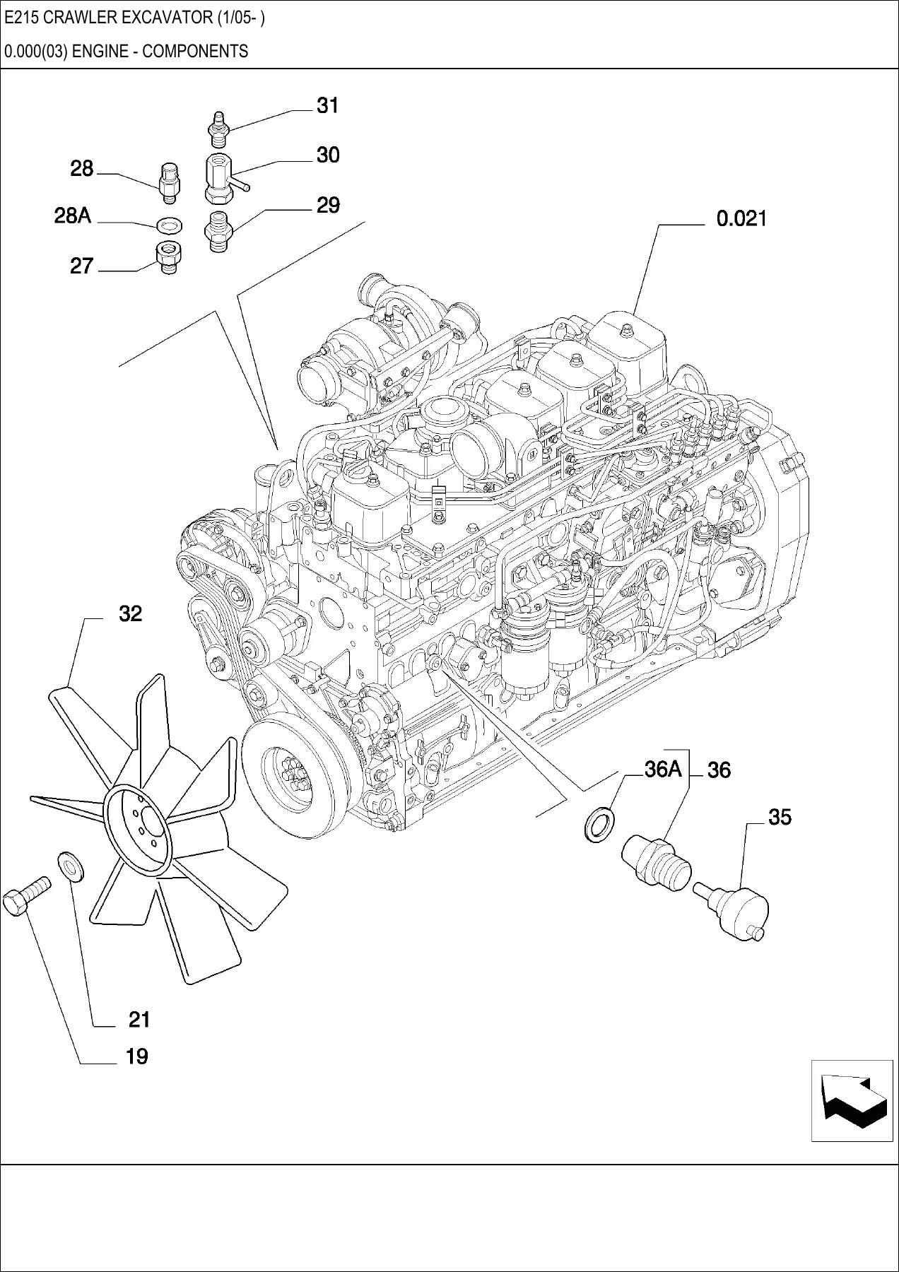 New Holland E215 Crawler Excavator Parts Catalog Manual PDF - E215LC E215E E215T E215LCT E215ET E215EL E215ELT - Image 2