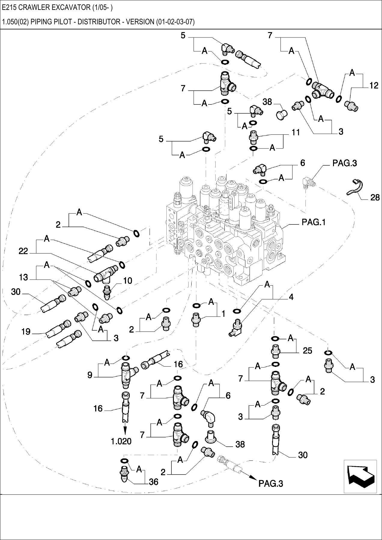 New Holland E215 Crawler Excavator Parts Catalog Manual PDF - E215LC E215E E215T E215LCT E215ET E215EL E215ELT - Image 3