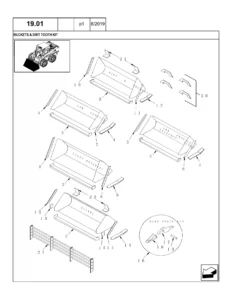 New Holland LS160 LS170 Skid Steer Loaders Parts Catalog 2014 - PDF Download