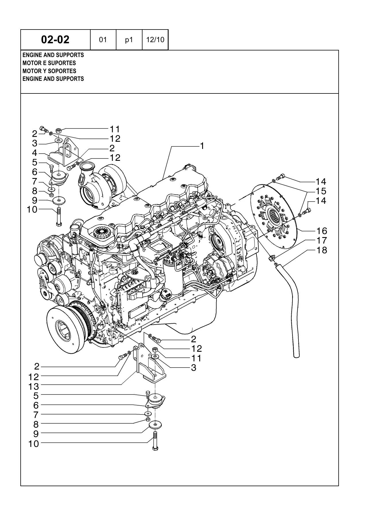 New Holland RG140.B RG170.B RG200.B F140B F170B F200B TierIII Motor Grader Parts Catalog 84322001 - Image 2