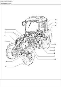 New Holland T4040F Tractor Parts Catalogue (6/08-On) - PDF Parts Manual