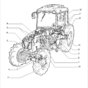 New Holland T4040F Tractor Parts Catalogue (6/08-On) - PDF Parts Manual