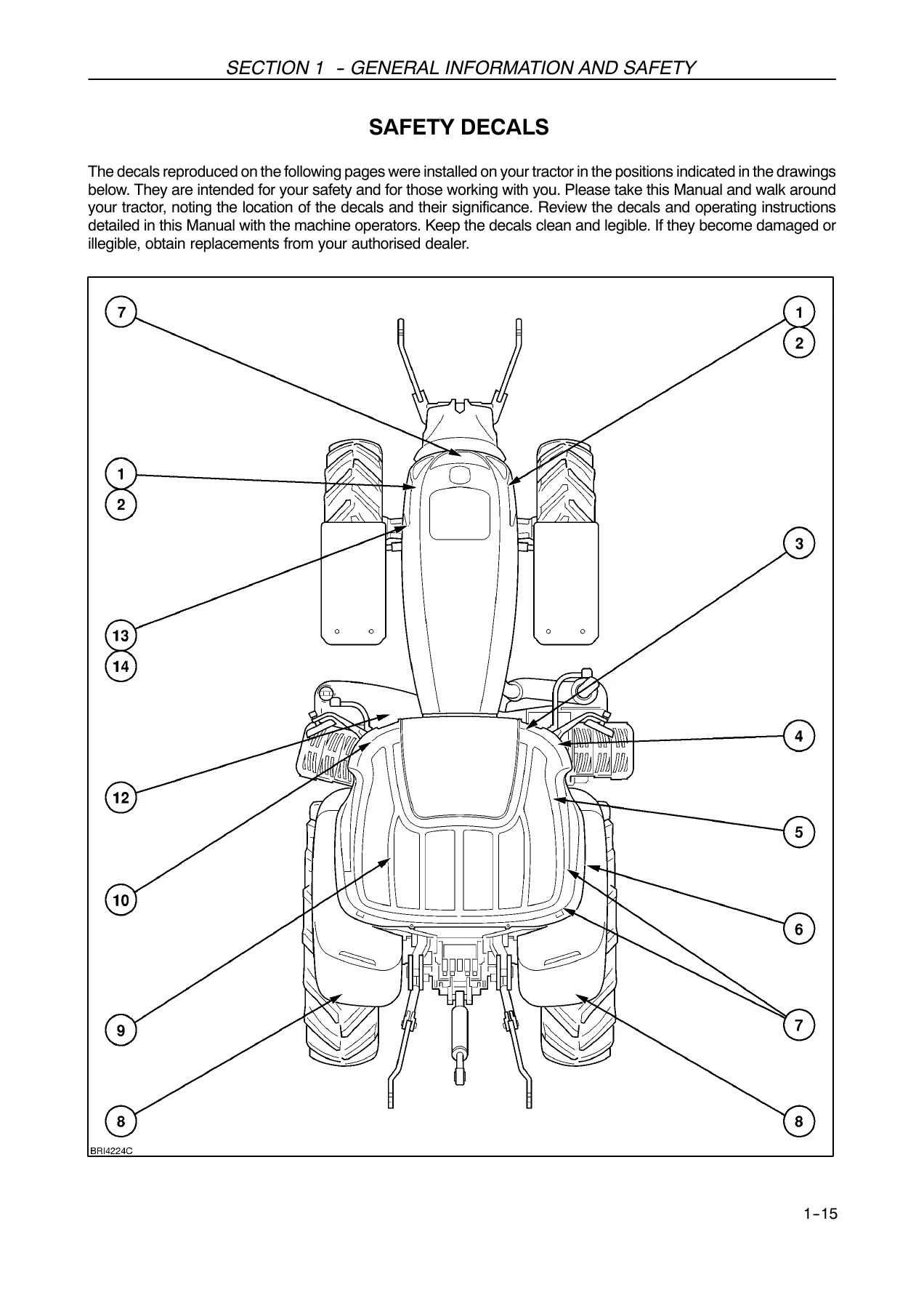 New Holland T6010 T6020 T6030 T6050 T6070 Delta Plus Tractor Operator's Manual PDF - Image 3