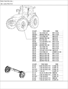 New Holland TD80D Tractor Parts Catalog PDF – Complete Illustrated Parts Manual (1/04-)