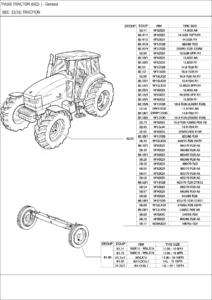 New Holland TM190 Tractor Parts Catalog June 2002-On – TM120 TM130 TM140 TM155 TM175 TM190 PDF