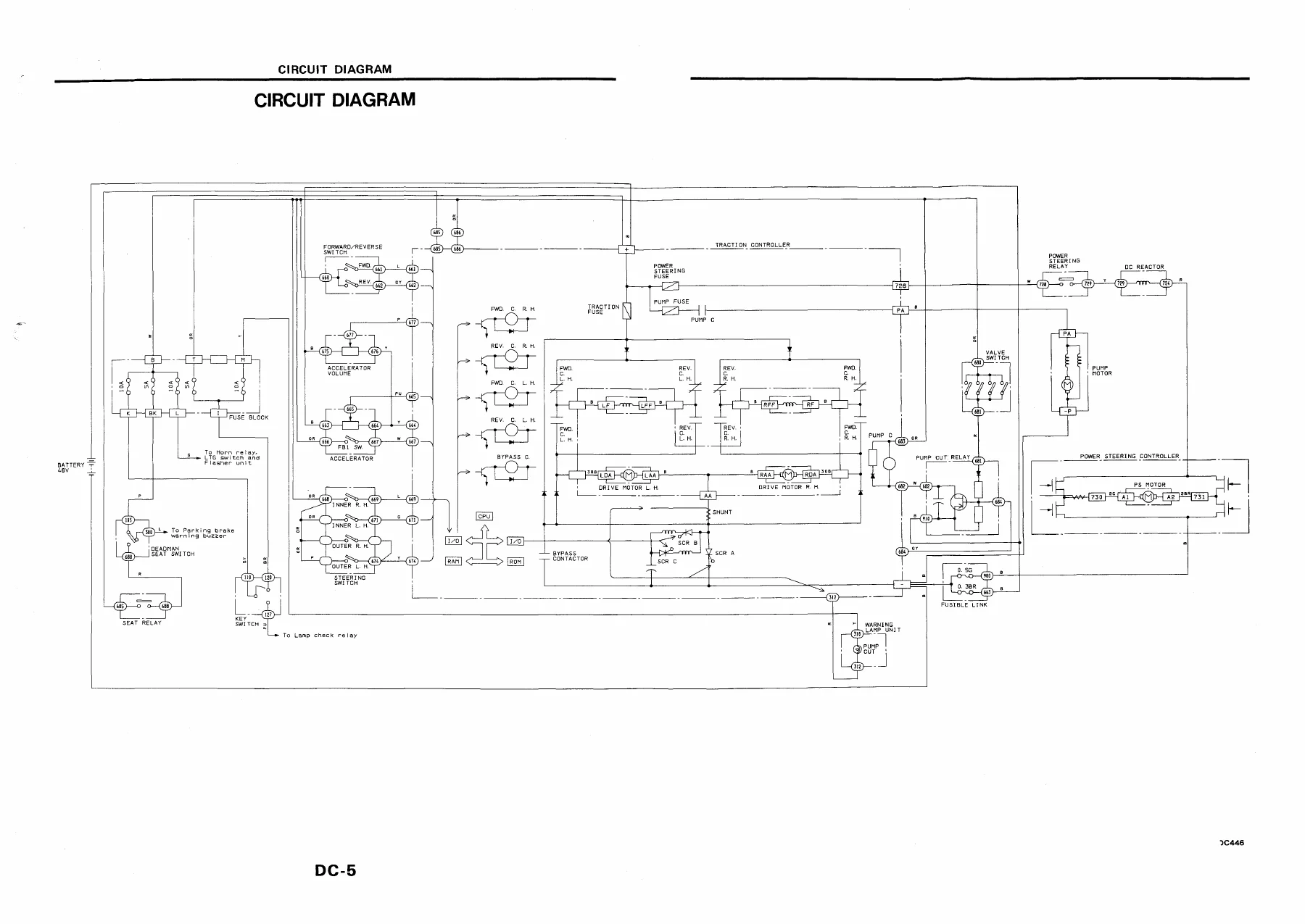 Nissan N01 Series Forklift Service Manual & Technical Bulletin - 3-Wheel Electric PDF - Image 3