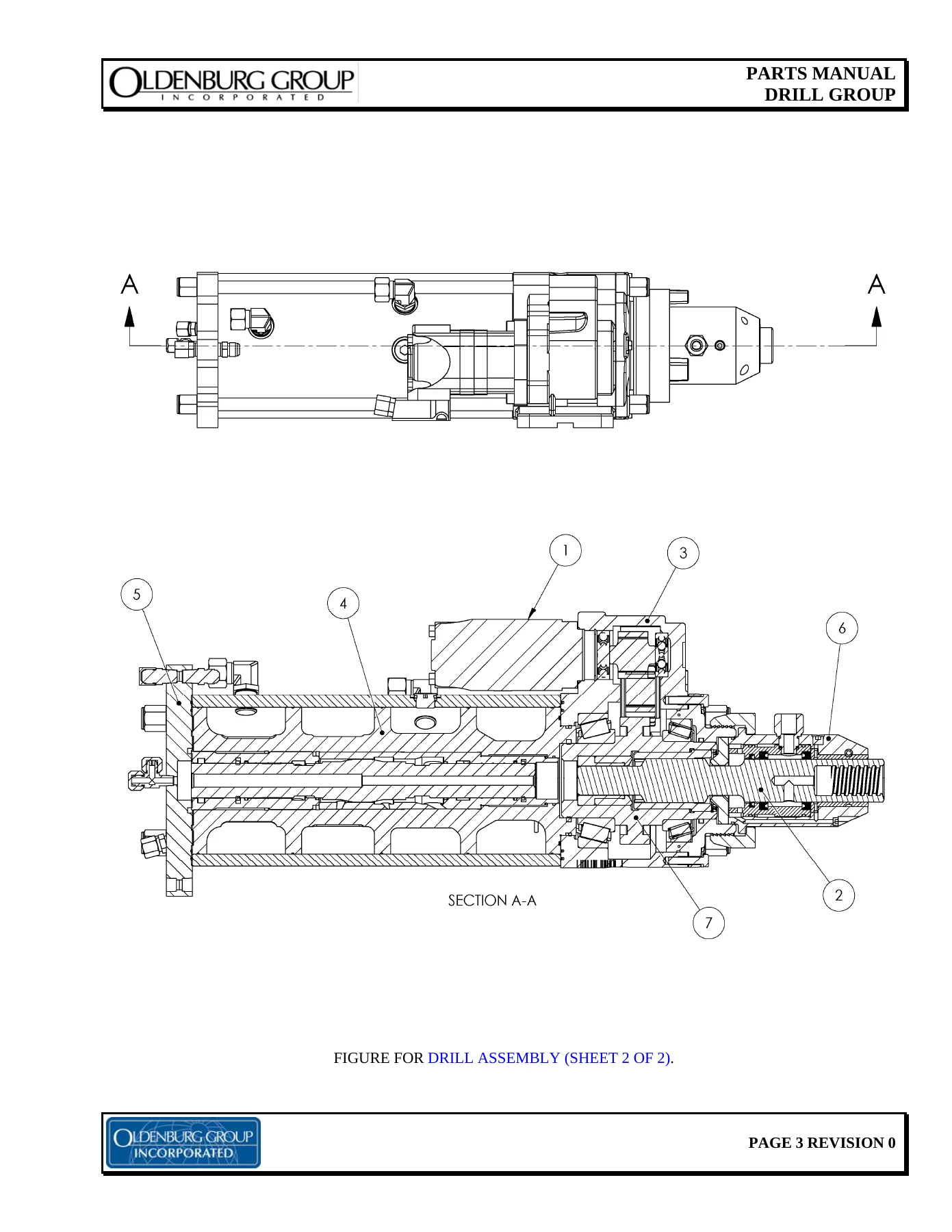 Oldenburg DPIS-1-HED Drill Parts Manual 2008 - Serial 202770 Illustrated PDF - Image 2