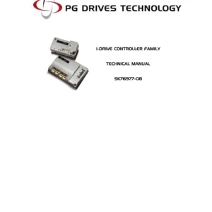 PG Drives Technology i-Drive Controller Family Technical Manual SK76977-08 - PDF Download