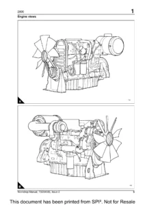 Perkins 2800 Series 2806C-E16 2306 2806 Diesel Engine Workshop Manual