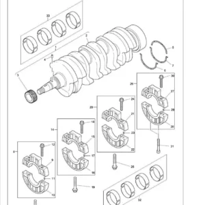 Perkins 400S 404D-22 Engine Parts Book GN65732U - Illustrated Parts Catalog PDF