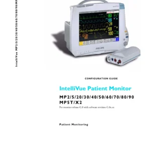 Philips IntelliVue MP2-MP90 MP5T X2 Patient Monitor Configuration Guide – Release G.0 (PDF)