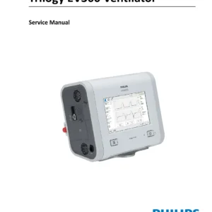 Philips Respironics Trilogy EV300 Ventilator Service Manual 1144577 Rev B