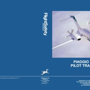 Piaggio P-180 Avanti II Pilot Training Manual – FlightSafety Systems & Procedures Guide