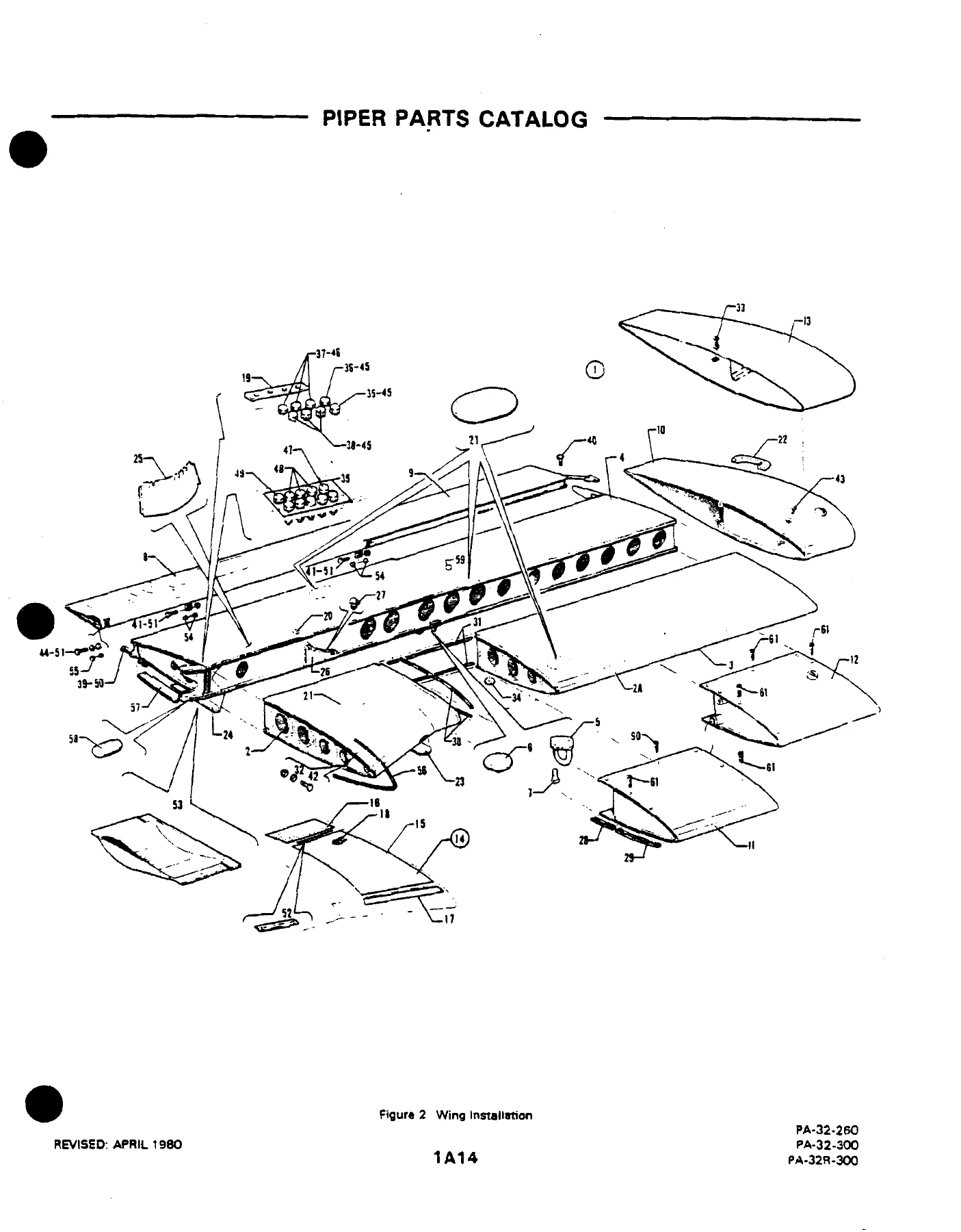 Piper Cherokee PA-32-260 PA-32-300 PA-32R-300 Parts Catalog Manual (753 689) - Image 3