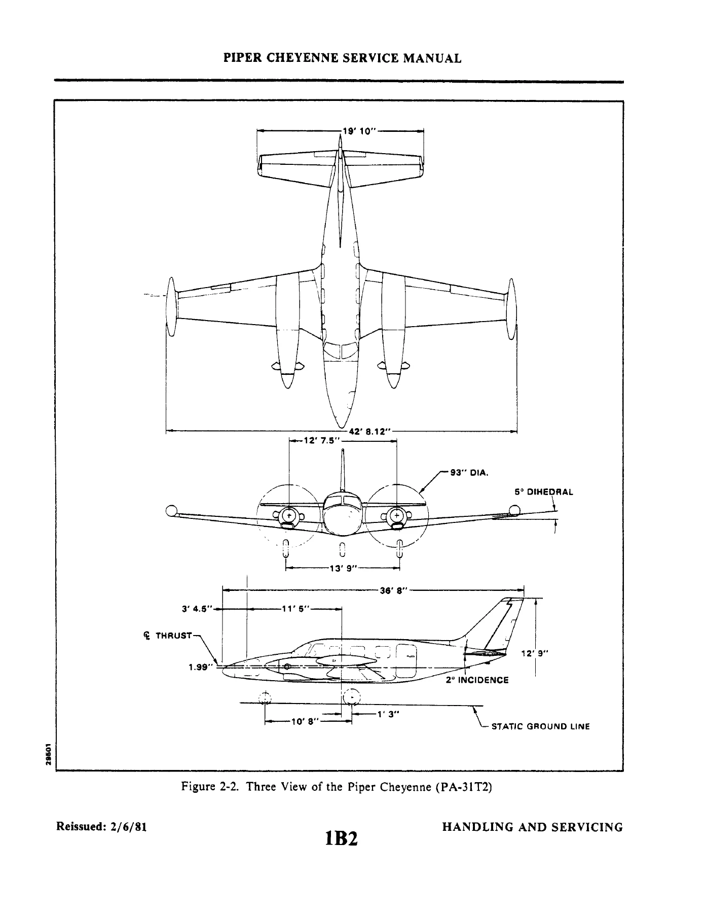 Piper Cheyenne PA-31T PA-31T1 PA-31T2 Service Manual 1984-1997 PDF - Image 2