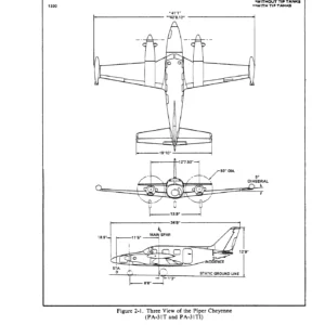 Piper Cheyenne PA-31T PA-31T1 PA-31T2 Service Manual 1984-1997 PDF