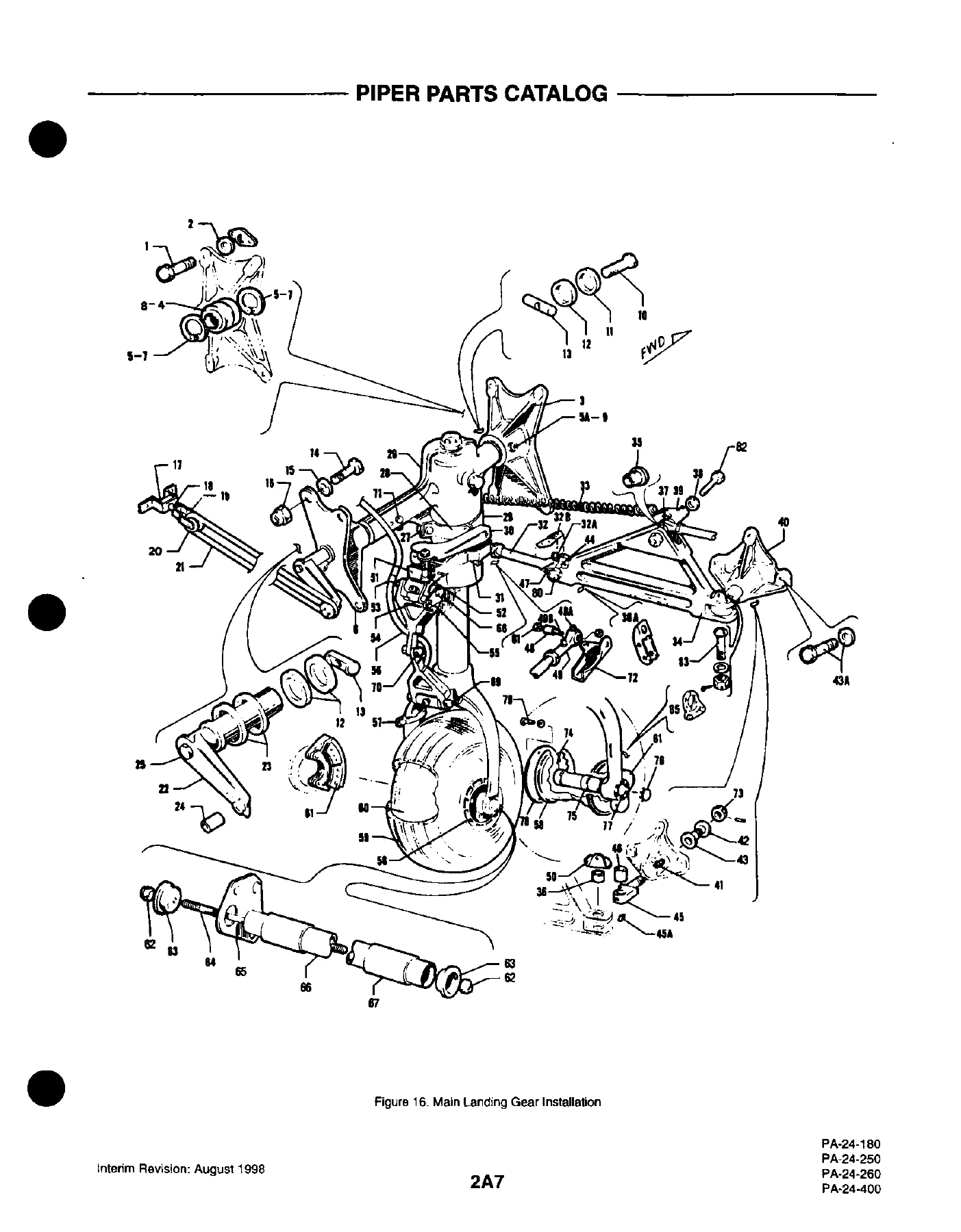 Piper PA-24 Comanche 180/250/260/400 Factory Parts Catalog 2009 Manual PDF - Image 2